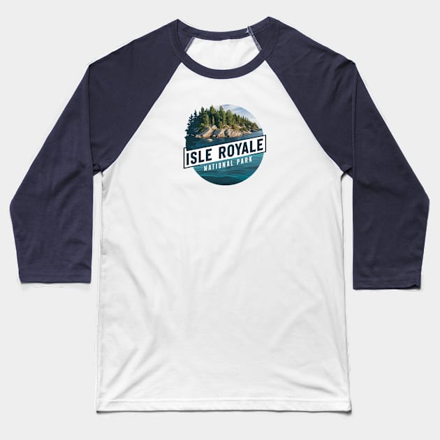 Beautiful Isle Royale National Park Baseball T-Shirt by Perspektiva